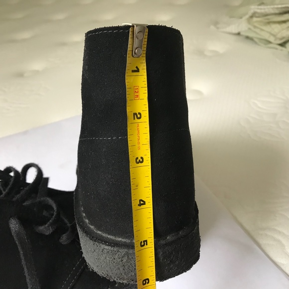 Clarks Desert Coal Black Suede, mens, 13 main image 13